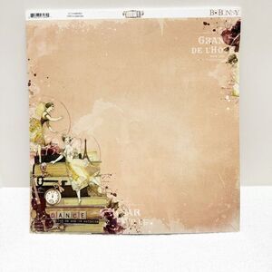 Bo Bunny Scrapbooking Paper Charmed